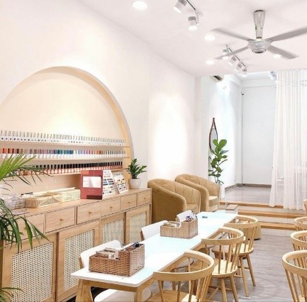 ترکیب‌بندی رنگی در سالن‌های زیبایی